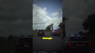 Just Another Day for Florida Patrol Officers Brutal PIT at 100mph [upl. by Keel362]