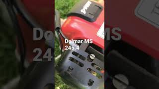 Dolmar MS 2455 brush cutter Freischneider string trimmer [upl. by Airdnalahs]