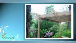 ShadeFX Retractable Pergola Canopy  Product Video [upl. by Dorine]