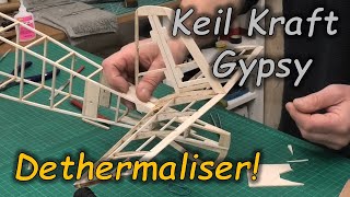 Keil Kraft Gypsy Build Series  Pt 5 Fitting a Dethermaliser  1949 Design by Bill Dean [upl. by Rehteh]