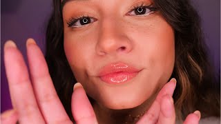 ASMR Pure quotTkTkquot Sounds w Tingly Face Touching [upl. by Ecinert]