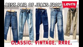 Levis Jeans Collection  Levis Jeans Haul 501s Vintage 511 Selvedge [upl. by Pape]