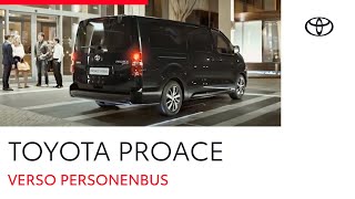 Toyota Proace – Verso personenbus veiligheid en techniek [upl. by Talanian]