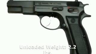 CZ CZ 85 COMBAT 9mm Luger Pistol Full Specs Tech Details [upl. by Evelunn]