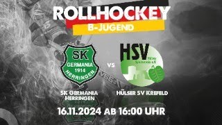 NRW Landesliga BJugend SK Germania Herringen vs Hülser SV Krefeld [upl. by Carmencita]