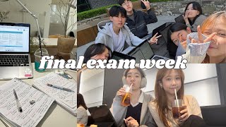 LAST exam week of highschool IB finals studying  cramming skincare [upl. by Yael]