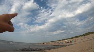 Nude Beach Review at Bredene WestVlaanderen Belgium [upl. by Emelun]