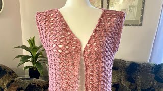 Chaleco a crochet paso a paso 🧶 [upl. by Azarria23]