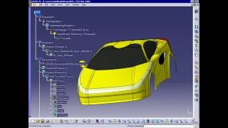 catia advanced isoparametric machining 13 [upl. by Dry104]