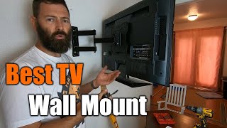 The Easiest Way To Mount A TV To A Wall  THE HANDYMAN [upl. by Helbon]