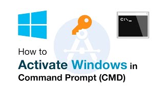 How to activate Windows 10 with Command Prompt CMD [upl. by Suhcnip593]