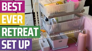 MUST have Kmart Storage for Craft Retreats  How I Pack for Crops to get more done tips and tricks [upl. by Emaj]