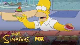 Homer Raids The Food Court  Season 30 Ep 5  The Simpsons [upl. by Arathorn542]