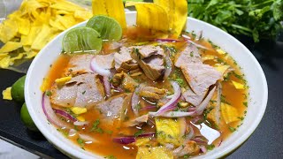 Como hacer Encebollado Ecuatoriano facil y delicioso [upl. by Pepe]