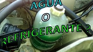 Cual usas en tu auto Refrigerante o Agua [upl. by Howzell]