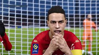 AS MONACO VS PARIS SAINT GERMAIN  PES 2021 GAMEPLAY [upl. by Olva]