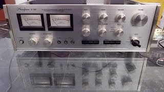 Accuphase E202 test on Canton Ergo RCL [upl. by Etnahs]