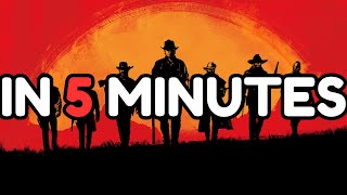 RED DEAD REDEMPTION 2 Explained In 5 Minutes [upl. by Tterrej790]