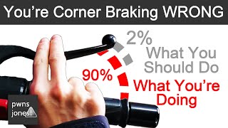 Cornering for Beginners  Trail Braking [upl. by Sandra]