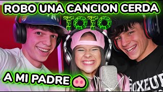 😭 ¡¡ROBO UNA CANCIÓN CERDA A MI PADRE 💔 me pillan [upl. by Ruffo]