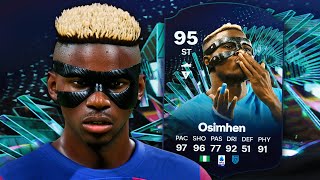 95 TOTS Moments Osimhen Player Review  EA FC 24 [upl. by Inoue]