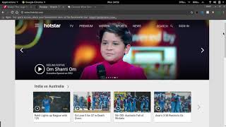 Hotstar Linux  How To Play Hotstar On Any Linux [upl. by Nacim]