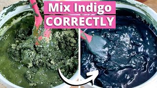 The Ultimate Guide to Indigo Hair Color  Learn How to Properly Mix Indigo from a Natural Hair Color [upl. by Ayra]