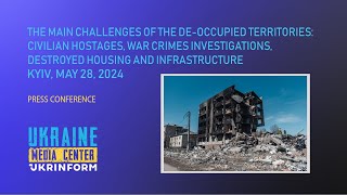 The main challenges of the deoccupied territories civilian hostages war crimes [upl. by Oicatsana]