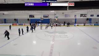 Vaudreuil Ringette Tournament  U14B Ottawa lce Bohemier vs Lévis Colibris  20241207 [upl. by Shreve977]