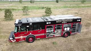 Walkaround Video Westborough Heavy Rescue Pumper built by SVI Trucks [upl. by Heda]