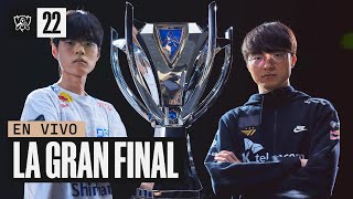 ESP Worlds2022  Gran Final T1 vs DRX  League of Legends [upl. by Ortrud]