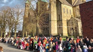 VLOG Rosenmontagszug Rheine 2024 ⚘️⚘️⚘️ Карнавал в Райне 2024 [upl. by Haleehs]