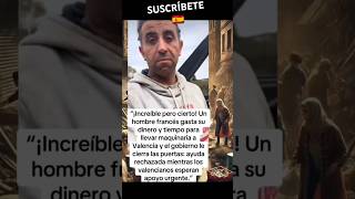 🇪🇸 EL GOBIERNO LE CIERRA LAS PUERTAS PARA AYUDAR EN VALENCIA  PARTE 2  🇪🇸 shorts viral españa [upl. by Elish323]