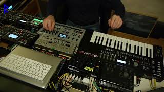 Rufes Live  High Spirits  Live session with Elektron machines  new Analog Four MK2 [upl. by Yecrad]