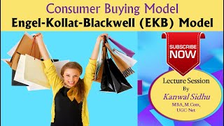 Engel Kollat Blackwell Model  EKB Model  Consumer Behavior Model  Consumer Behaviour  UGC Net [upl. by Atteuqram]