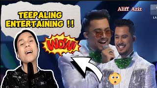 Teepaling Entertaining  ALIFF AZIZ  CEK MEK MOLEK  GV10  Minggu 8 [upl. by Belter]