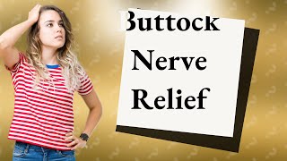 How to relieve a trapped nerve in the buttock [upl. by Iak451]