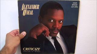 Alexander ONeal  Criticize 1987 Remix [upl. by Ahsila565]