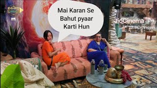 Biggboss18 Live Chum Boli Mai Karan Ko bahut Pyaar Karti Hu Shilpa Huye Khus [upl. by Airlia]