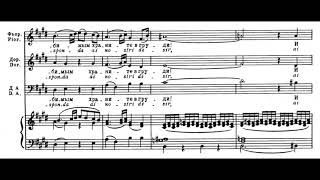 Soave sia il vento Così fan tutte  WA Mozart Score Animation [upl. by Saunders]