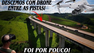 Perigosa ponte na rodovia carvalho pinto  FPV Air 2s Magimask [upl. by Mendelsohn]