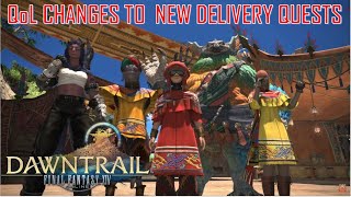 Final Fantasy XIV  Wachumeqimeqi  QoL Changes to Gatherer Delivery Quests [upl. by Leimad]