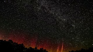 Night Sky Time Lapse on September 25 2024 [upl. by Nalyt]