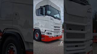 Trucks paint work scania refinish lackering standox sweden truck spraypaint refinish [upl. by Padraig]