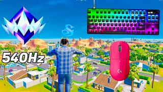 SteelSeries Apex Pro Mini ASMR 😴 Fortnite OG Ranked Reload 🏆 Satisfying Keyboard Fortnite 360 FPS 4K [upl. by Cohbath]