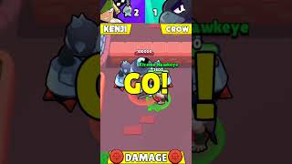 Kenji vs Crow  Assassins brawlstars Kenji crow [upl. by Aiciram]