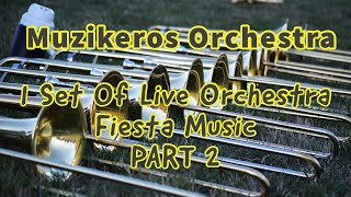 MUZIKEROS ORCHESTRA LIVE FIESTA MUSIC Part 2 [upl. by Gisela889]