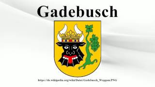 Gadebusch [upl. by Tjader]