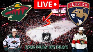 NHL 20242025 Minnesota Wild vs Florida Panthers Live Play By PlayReactions [upl. by Battista]