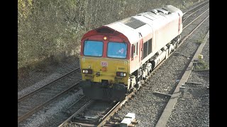 66001 At Trowell junction  13th November 2024 [upl. by Deer]